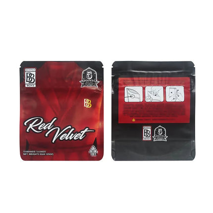 Calibag Backpack Red Velvet 12.5x10.5cm